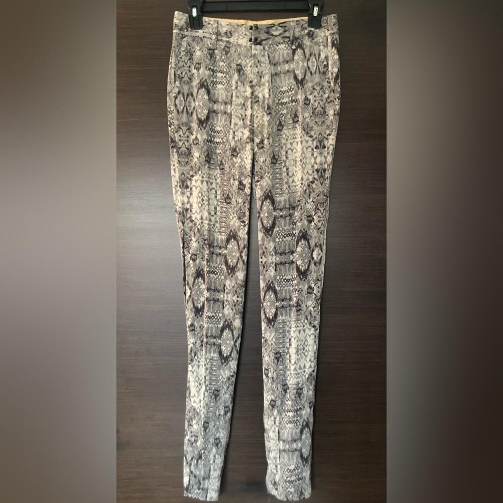 Rag & Bone Silk Snake Print Pants